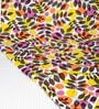 Yellow Pink Polycotton Floral 120 Gsm Double Dohar