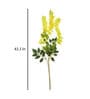 Yellow Plastic Artificial Stick Wisteria