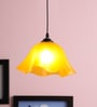 Biscay Yellow Plastic Hanging Light