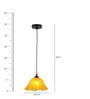 Biscay Yellow Plastic Hanging Light