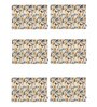 Yellow PolyCotton Ethnic Placemats Set of 6