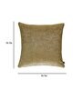 Yellow Solid Poly Cotton 16 x 16 Inches Cushion Covers (Set of 2)