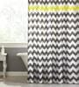 Yellow Shower Polyester 6 Ft Semisheer Eyelet Shower Curtain