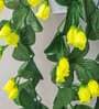 Yellow Polyester Artificial Creeper Without Pot