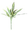 Yellow Polyester Artificial Draceana Plant Without Pot