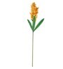 White Fabric & Plastic Ginger Flower Stick Artificial Flowers