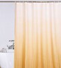 Yellow Shower Polyester 6 Ft Blackout Eyelet Shower Curtain