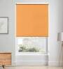 Yellow Polyester Solid 84 X 48 Inches Blackout Roller Blind