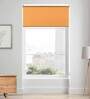 Yellow Polyester Solid 84 X 48 Inches Blackout Roller Blind