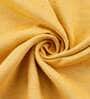 Yellow Polyester Solid 9 Ft Blackout Eyelet 2 Door Curtains