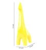 Yellow Polyresin Premium Ziraffe Figurine