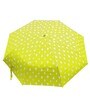 Yellow UV Coated Color Changing 3 Fold Nylon Umbrella