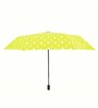 Yellow UV Coated Color Changing 3 Fold Nylon Umbrella