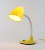 Yellow Pvc Shade Study Lamp With Yellow Base