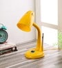 Yellow Pvc Shade Study Lamp With Yellow Base