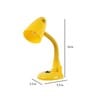 Yellow Pvc Shade Study Lamp With Yellow Base