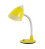 Yellow Pvc Shade Study Lamp With Yellow Base
