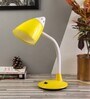 Yellow Pvc Shade Study Lamp With Yellow Base