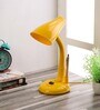 Yellow Pvc Shade Study Lamp With Yellow Base