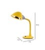 Desmond Yellow Study Lamp With ABS Plastic Base