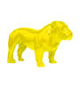 Yellow Resin Angus Yellow 40 Inch Figurines (1 Pc)