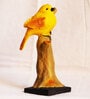 Yellow Resin Chidiya Figurine