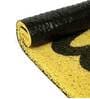 Yellow Rubber Coir 24X16 Inches Anti-Skid Door Mat