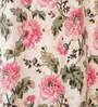Pink Cotton Semisheer 5 Feet Eyelet Curtain (1 Piece)