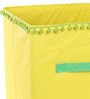 Chuck Fabric Kids Storage Box in Yellow Colour