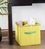 Chuck Fabric Kids Storage Box in Yellow Colour