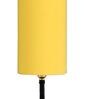 Hudson Yellow Cottan Fabric Shade Table Lamp With Iron Base