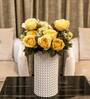 Yellow Silk Rose Silk Bunch Single Stem Flower