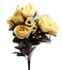 Yellow Silk Rose Silk Bunch Single Stem Flower