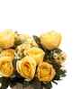 Yellow Silk Rose Silk Bunch Single Stem Flower