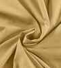 Yellow Solid 200 TC Cotton Double Bed Sheet with 2 Pillow Covers 24 Collection