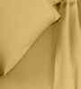 Yellow Solid 200 TC Cotton King Size Bed Sheet with 2 Pillow Covers 24 Collection