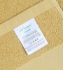 Yellow Solid 400 GSM Cotton Towel Sets (Set of 6)