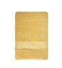Yellow Solid 400 GSM Cotton Towel Sets (Set of 6)