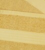 Yellow Solid 400 GSM Cotton Towel Sets (Set of 6)