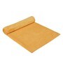 Yellow Solid 400 GSM Microfiber Bath Towel
