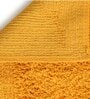 Yellow Solid Cotton 31.5x20 Inches Max Absorbant Bath Mat