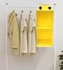 Cupboard Solid Polyester  Foldable Hanging Cloth Organiser With 2 Shelves