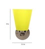 Matteo Yellow Steel Wall Sconces