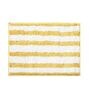 Yellow Geometric Microfibre 32x20 Inches Super Soft Bath Mat