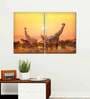 Yellow Sunset Canvas Wall Painting