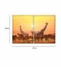 Yellow Sunset Canvas Wall Painting
