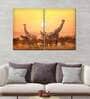 Yellow Sunset Canvas Wall Painting