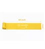 Yellow Thermoplastic Elastomer 60X4 Inches Anti Skid Yoga Mat