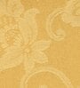 Yellow Floral 144 TC 100% Cotton Queen Sized Bed Sheets with 2 Pillow Covers