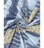 Yellow Traditional 180 TC Cotton Printed Bedsheet With Two Pillow Covers For Queen Bed (Block  Printed ,Yellow ,153 GSM)